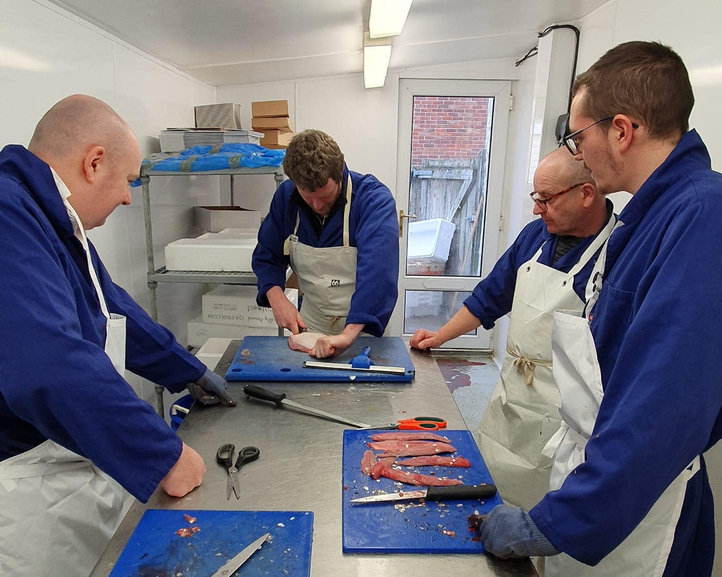 learn to fillet fish